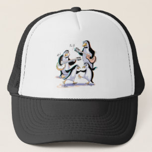 Gorra De Camionero Oscilación de los pingüinos