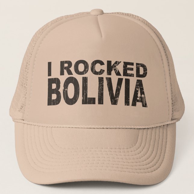 Gorra De Camionero Oscilé Bolivia (Anverso)