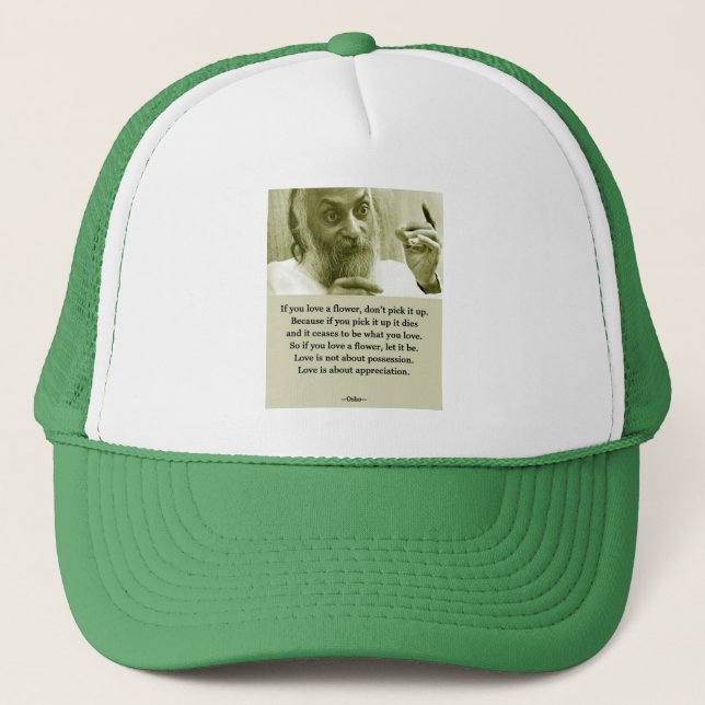 Gorra De Camionero Osho (Anverso)