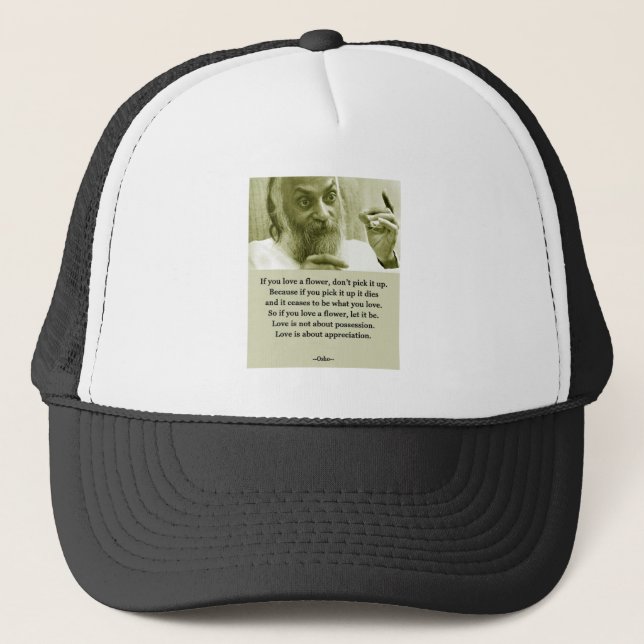 Gorra De Camionero Osho (Anverso)