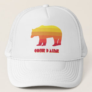 Gorra De Camionero Oso Arcoiris Coeur d'Alene Idaho
