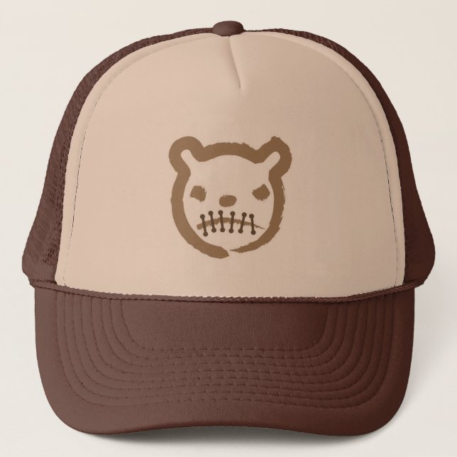 Gorra De Camionero Oso asustadizo (Anverso)