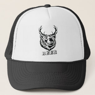 Gorra De Camionero ¿Oso + ciervo = cerveza?