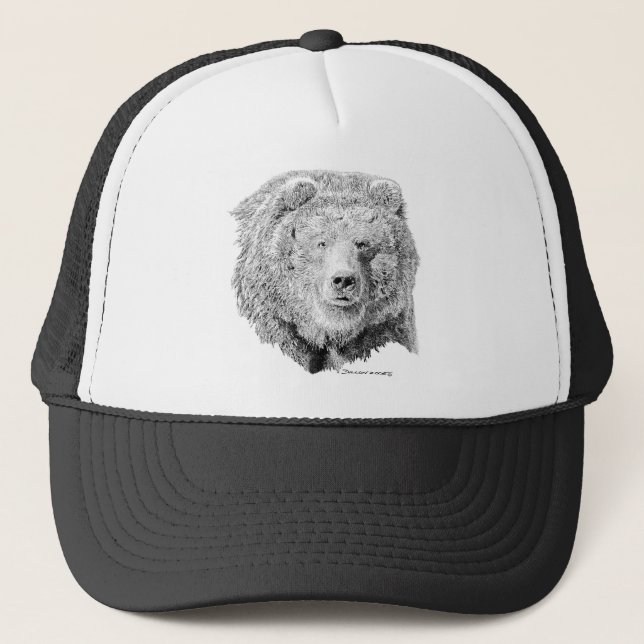 Gorra De Camionero Oso de Grizzy (Anverso)
