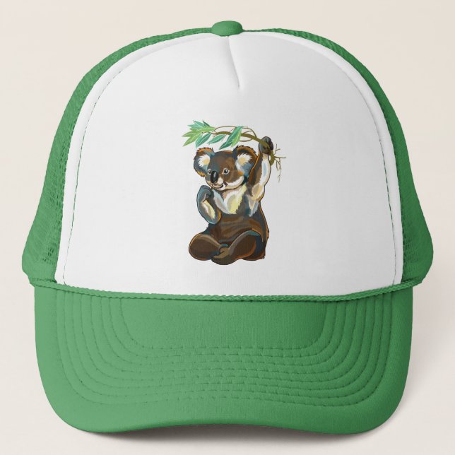 Gorra De Camionero oso de koala (Anverso)