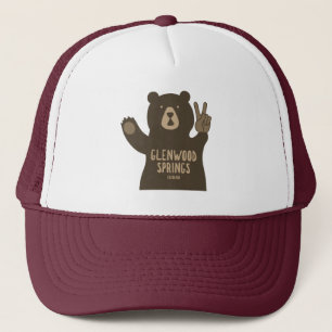 Gorra De Camionero Oso de la Paz Glenwood Springs Colorado