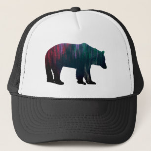 Gorra De Camionero Oso de las luces del norte