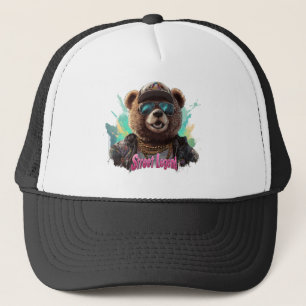 Gorra De Camionero Oso de leyenda de la calle - Diseño gráfico de Gua