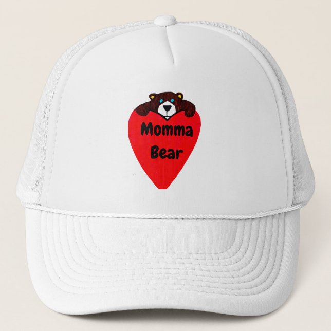 GORRA DE CAMIONERO OSO DE MOMMA (Anverso)