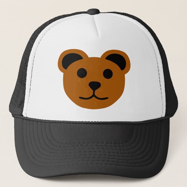 Gorra De Camionero Oso de peluche (Anverso)