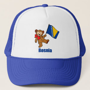 Gorra De Camionero Oso de peluche de Bosnia