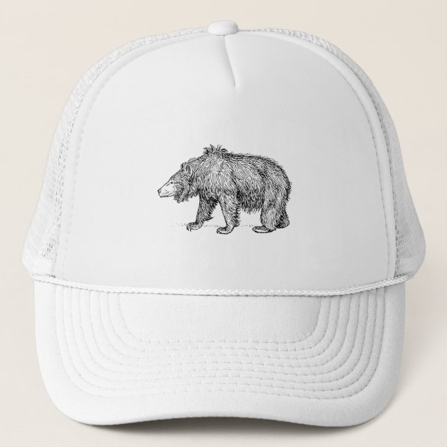 Gorra De Camionero Oso de pereza (Anverso)