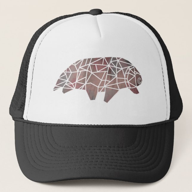 Gorra De Camionero Oso del agua tardígrado (Anverso)