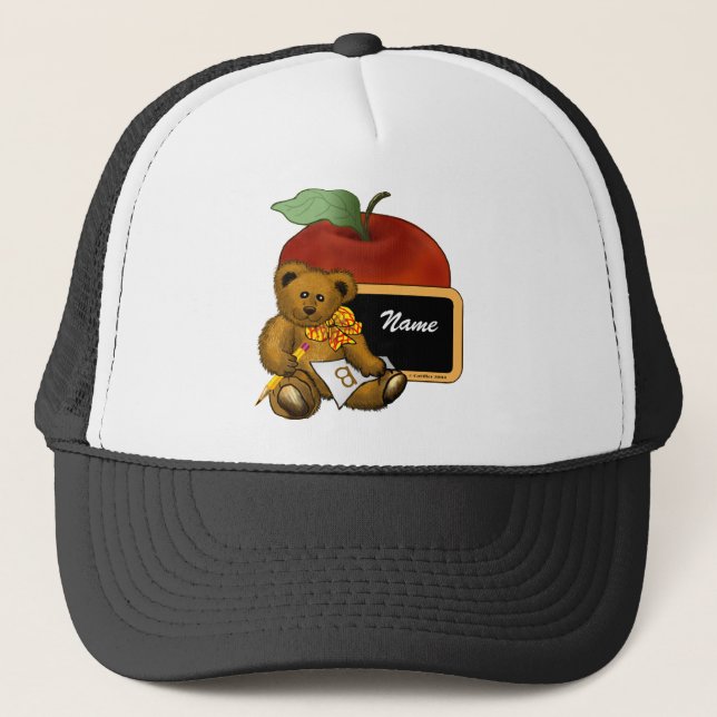 Gorra De Camionero Oso del profesor (Anverso)