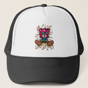 Gorra De Camionero Oso En La Miel