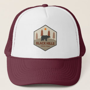 Gorra De Camionero Oso forestal nacional de Black Hills
