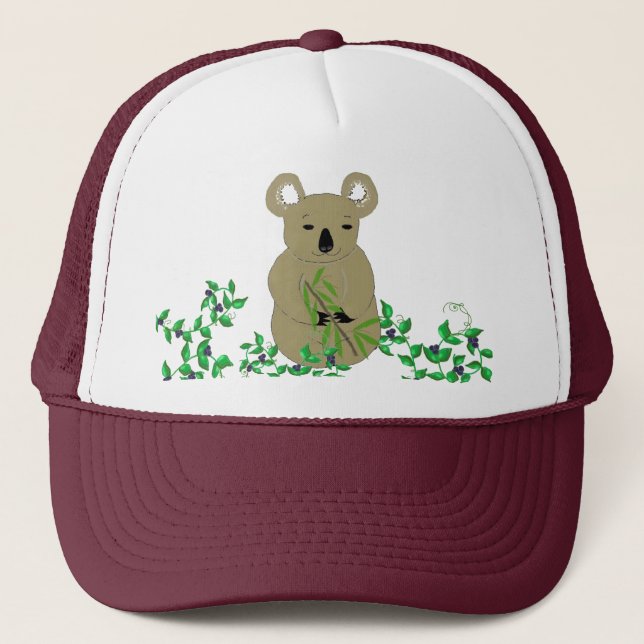 Gorra De Camionero Oso Koala (Anverso)