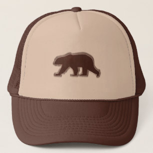 Gorra De Camionero Oso marrón