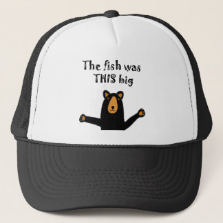 Gorra De Camionero Oso negro divertido que cuenta historia de los