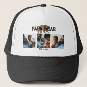 Gorra De Camionero Oso Padre Año de Fundación 3 Foto