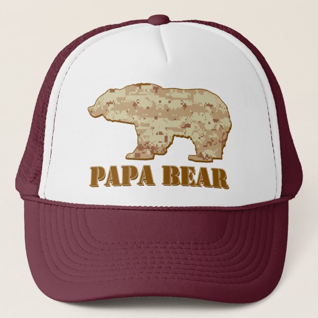 GORRA DE CAMIONERO OSO PAPA (Anverso)