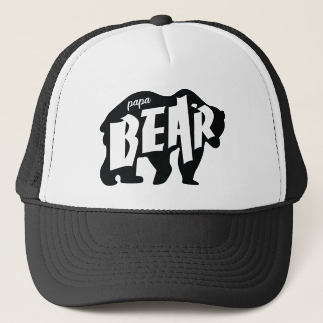 GORRA DE CAMIONERO OSO PAPA (Anverso)