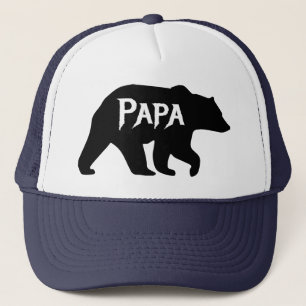 Gorra De Camionero Oso PAPA, papi, papá, día del padre