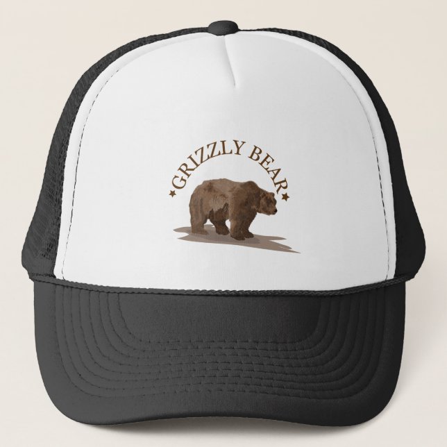 Gorra De Camionero oso pardo (Anverso)