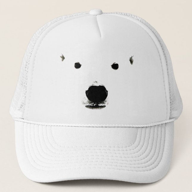 Gorra De Camionero Oso polar (Anverso)