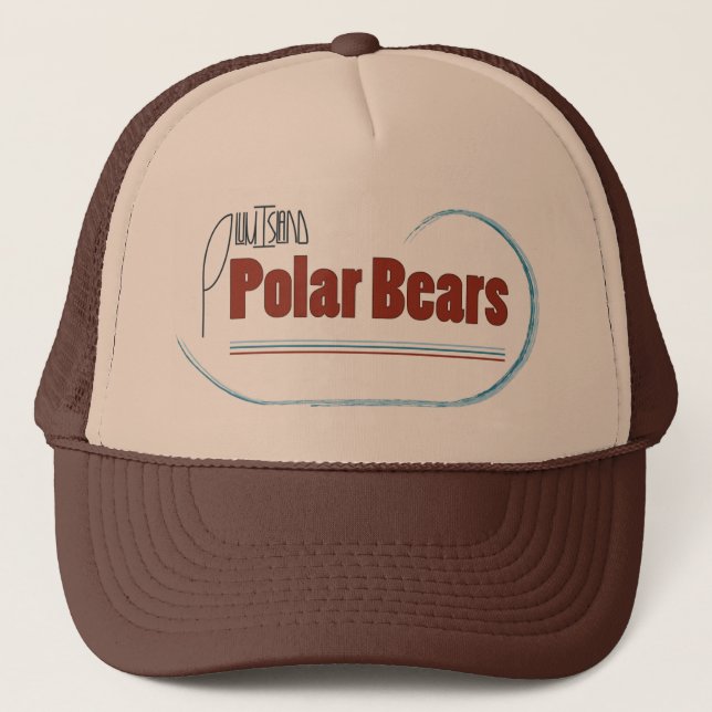 Gorra De Camionero Oso polar (Anverso)