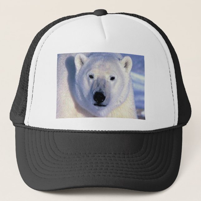 Gorra De Camionero Oso polar (Anverso)