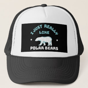 Gorra De Camionero Oso polar