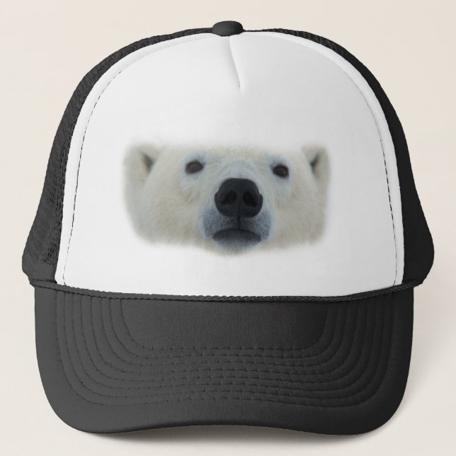 Gorra De Camionero Oso polar (Anverso)