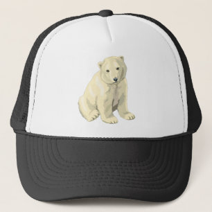 Gorra De Camionero Oso Polar Acurrucable