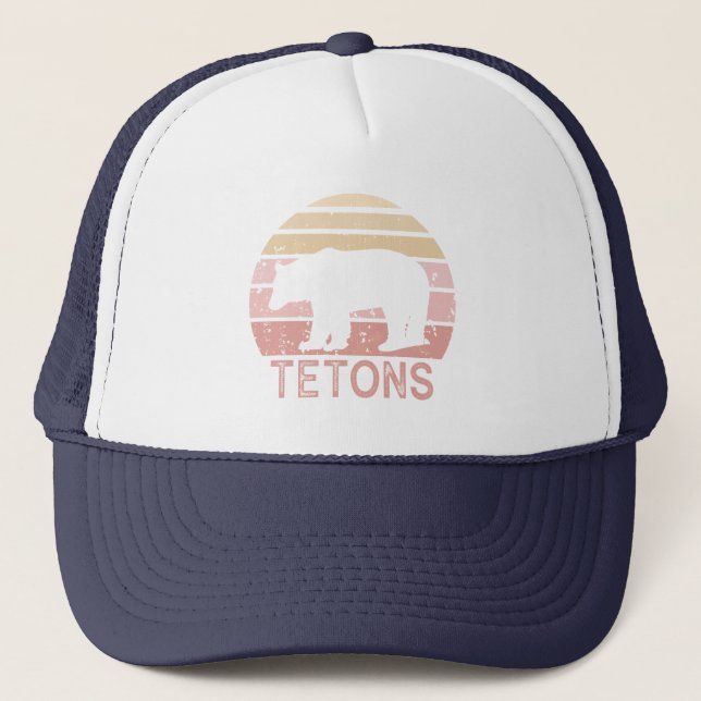 Gorra De Camionero Oso retro de los tetos (Anverso)