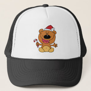 Gorra De Camionero Oso Santa con candy