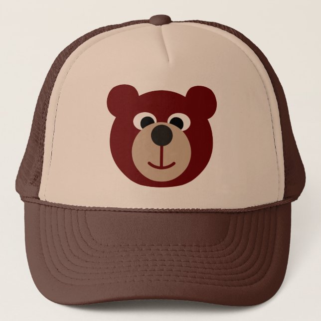 Gorra De Camionero Oso sonriente (Anverso)