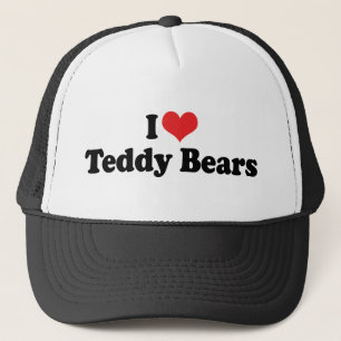 Gorra De Camionero Osos de peluche con corazón - Coleccionista de oso