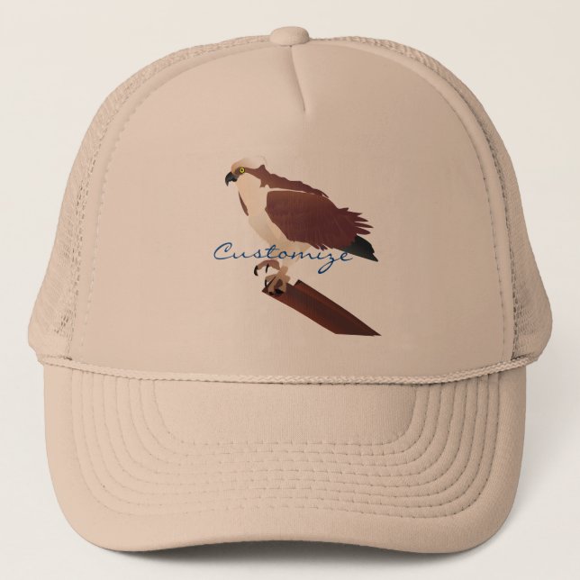 Gorra De Camionero Osprey Hawk Raptor Thunder_Cove (Anverso)