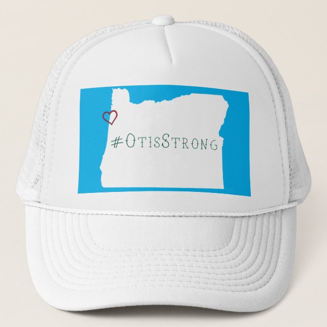 Gorra De Camionero Otis Strong Rope Heart White (Anverso)