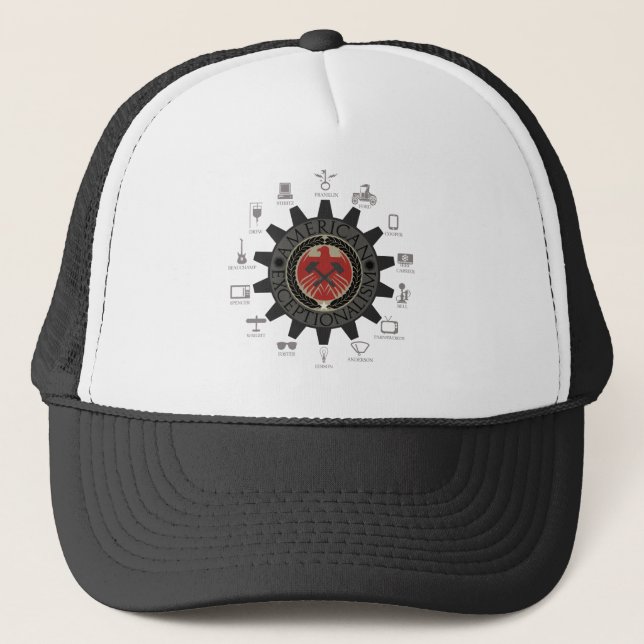 Gorra De Camionero otonems Exceptionalism (Anverso)