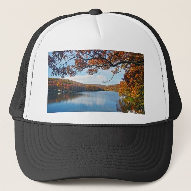 Gorra De Camionero Otoño en el lago Killarney (Anverso)