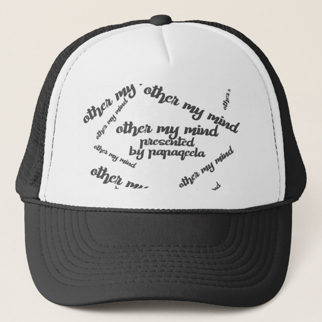 Gorra De Camionero Otra mente (Anverso)