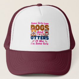 Gorra De Camionero Otter Dog Algunos Chicas Aman A Los Perros Y