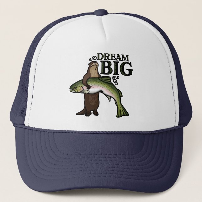 Gorra De Camionero Otter Dream Big (Anverso)