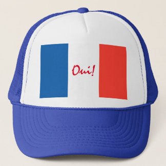 Gorra De Camionero Oui Yes Personalizable de bandera francesa