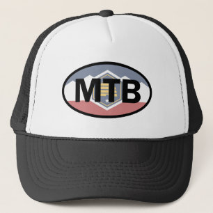 Gorra De Camionero Oval de ciclismo de montaña Utah Flag