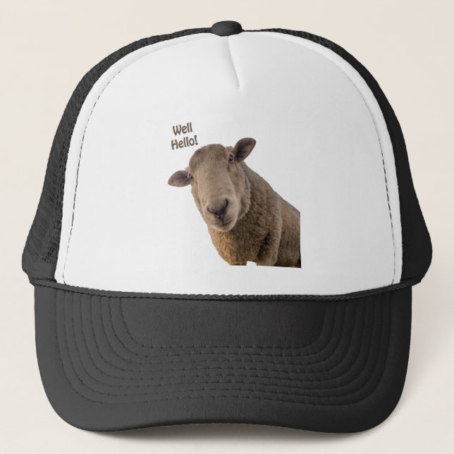 Gorra De Camionero Oveja (Anverso)