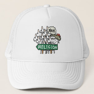 Gorra De Camionero Oveja atea contra la religión