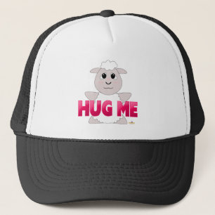 Gorra De Camionero Oveja Blanca Hugable Pink me abrazó